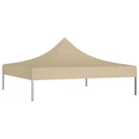bézs tető partisátorhoz 3 x 3 m 270 g/m²