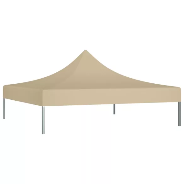 bézs tető partisátorhoz 3 x 3 m 270 g/m²