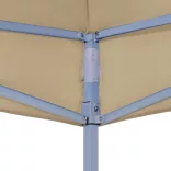 bézs tető partisátorhoz 3 x 3 m 270 g/m²