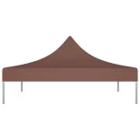 barna tető partisátorhoz 3 x 3 m 270 g/m²