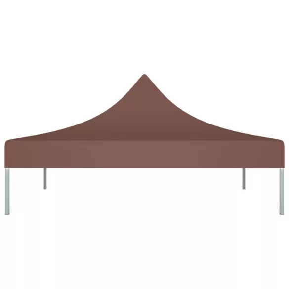 barna tető partisátorhoz 3 x 3 m 270 g/m²