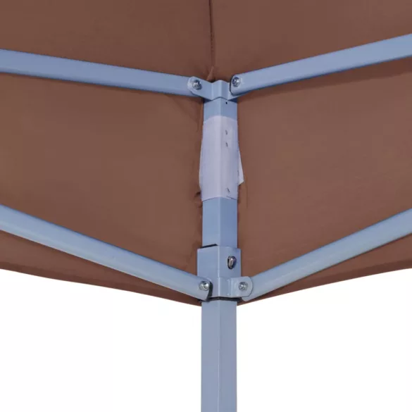 barna tető partisátorhoz 3 x 3 m 270 g/m²