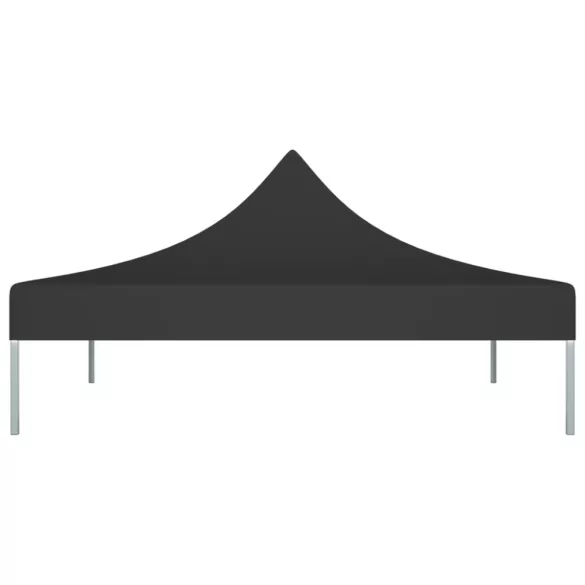 fekete tető partisátorhoz 3 x 3 m 270 g/m²