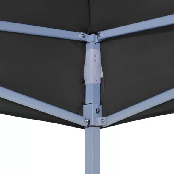 fekete tető partisátorhoz 3 x 3 m 270 g/m²