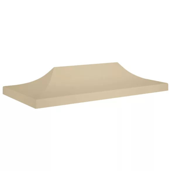 bézs tető partisátorhoz 6 x 3 m 270 g/m²