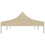 bézs tető partisátorhoz 6 x 3 m 270 g/m²