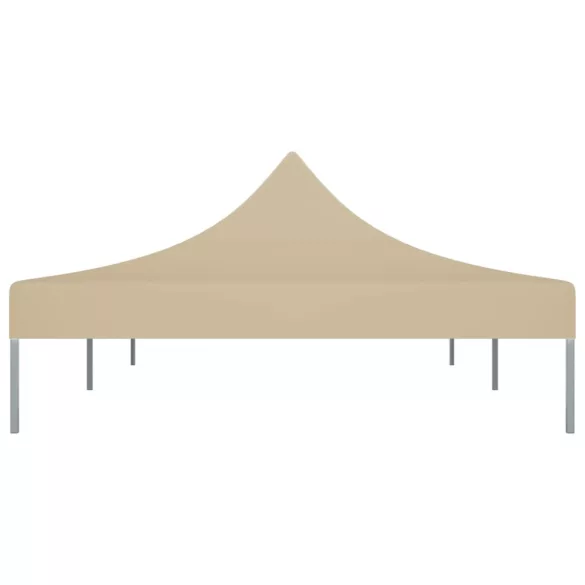 bézs tető partisátorhoz 6 x 3 m 270 g/m²