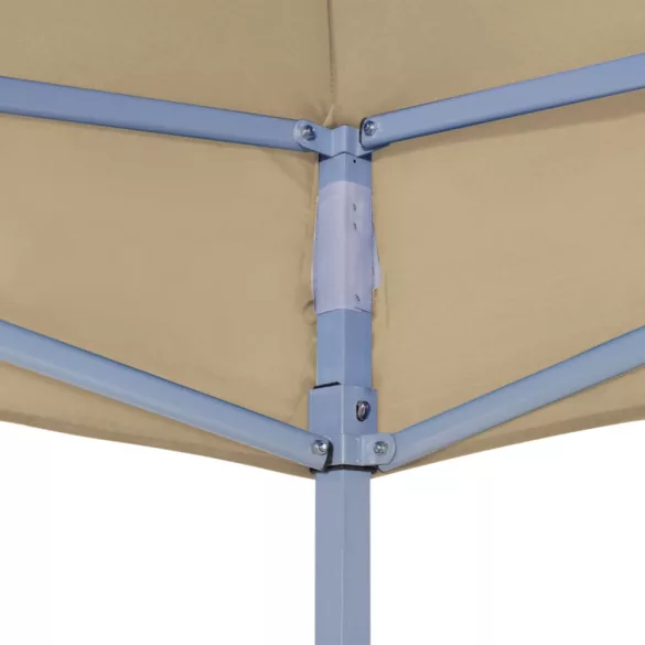 bézs tető partisátorhoz 6 x 3 m 270 g/m²