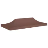barna tető partisátorhoz 6 x 3 m 270 g/m²