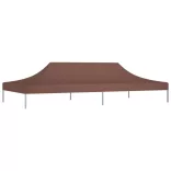 barna tető partisátorhoz 6 x 3 m 270 g/m²