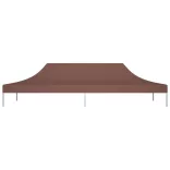 barna tető partisátorhoz 6 x 3 m 270 g/m²