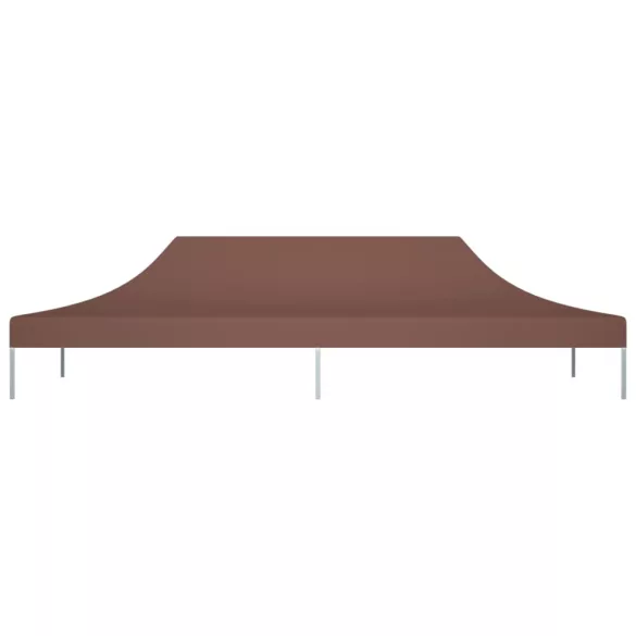 barna tető partisátorhoz 6 x 3 m 270 g/m²