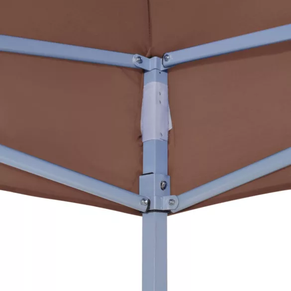 barna tető partisátorhoz 6 x 3 m 270 g/m²