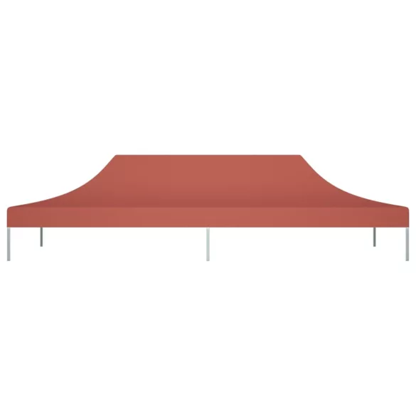 terrakotta tető partisátorhoz 6 x 3 m 270 g/m²
