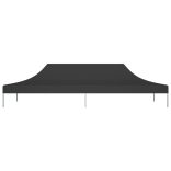 fekete tető partisátorhoz 6 x 3 m 270 g/m²