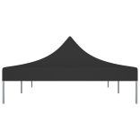 fekete tető partisátorhoz 6 x 3 m 270 g/m²