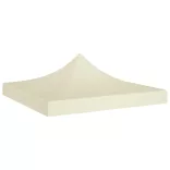 krémszínű tető partisátorhoz 2 x 2 m 270 g/m²