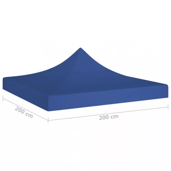 kék tető partisátorhoz 2 x 2 m 270 g/m²