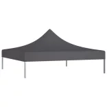 antracitszürke tető partisátorhoz 2 x 2 m 270 g/m²