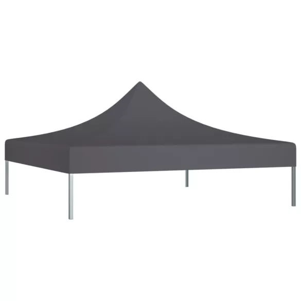 antracitszürke tető partisátorhoz 2 x 2 m 270 g/m²
