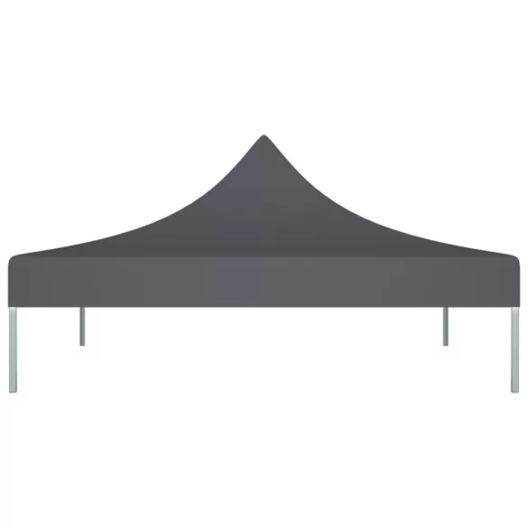 antracitszürke tető partisátorhoz 2 x 2 m 270 g/m²