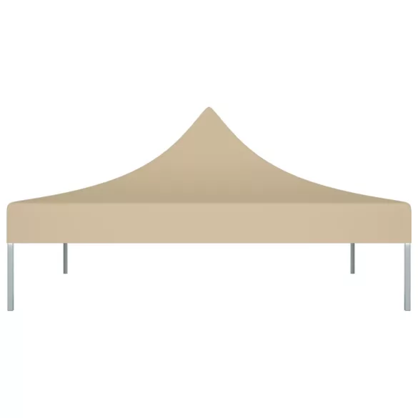 bézs tető partisátorhoz 2 x 2 m 270 g/m²