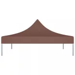 barna tető partisátorhoz 2 x 2 m 270 g/m²
