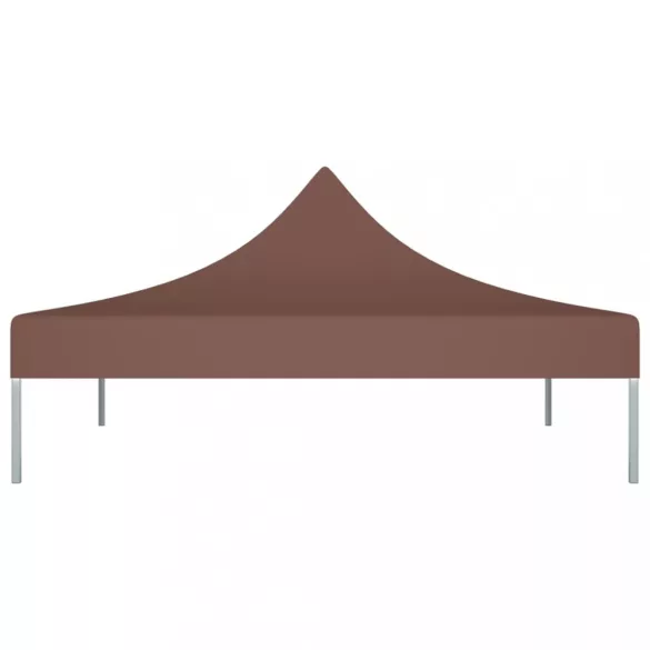 barna tető partisátorhoz 2 x 2 m 270 g/m²
