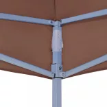 barna tető partisátorhoz 2 x 2 m 270 g/m²