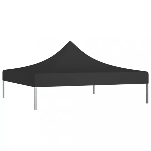 fekete tető partisátorhoz 2 x 2 m 270 g/m²