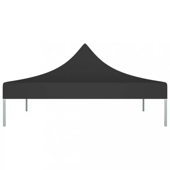 fekete tető partisátorhoz 2 x 2 m 270 g/m²