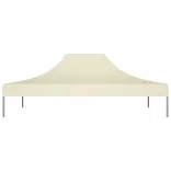 krémszínű tető partisátorhoz 4 x 3 m 270 g/m²