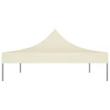 krémszínű tető partisátorhoz 4 x 3 m 270 g/m²