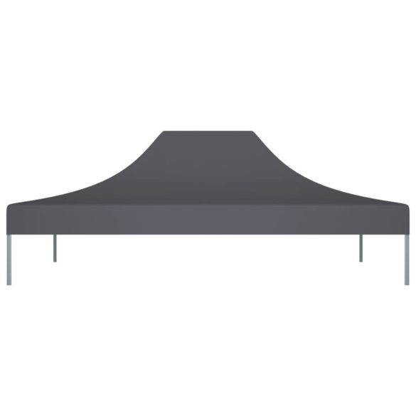 antracitszürke tető partisátorhoz 4 x 3 m 270 g/m²