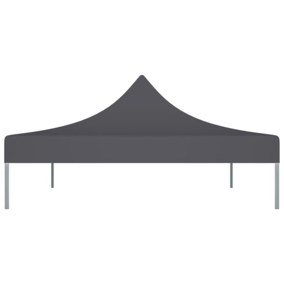 antracitszürke tető partisátorhoz 4 x 3 m 270 g/m²