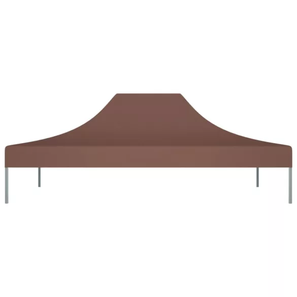 barna tető partisátorhoz 4 x 3 m 270 g/m²