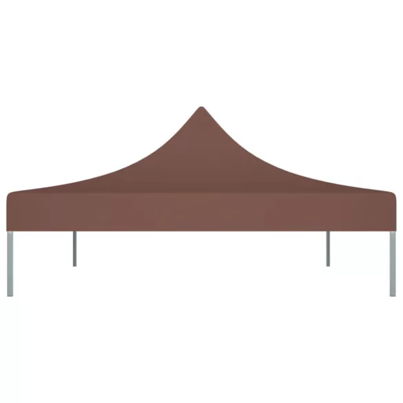 barna tető partisátorhoz 4 x 3 m 270 g/m²