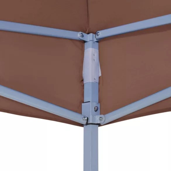 barna tető partisátorhoz 4 x 3 m 270 g/m²