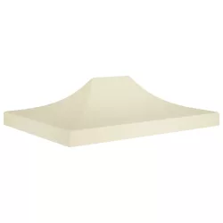 krémszínű tető partisátorhoz 4,5 x 3 m 270 g/m²