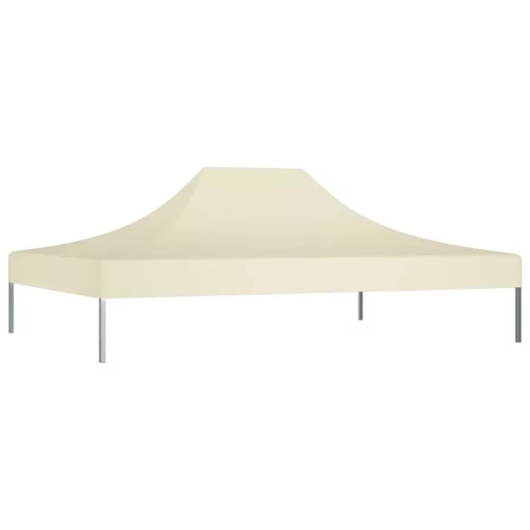 krémszínű tető partisátorhoz 4,5 x 3 m 270 g/m²
