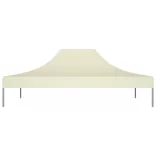 krémszínű tető partisátorhoz 4,5 x 3 m 270 g/m²