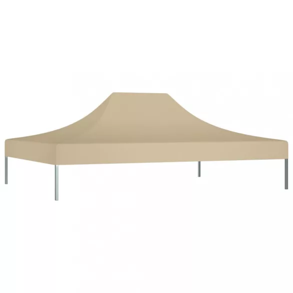 bézs tető partisátorhoz 4,5 x 3 m 270 g/m²