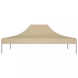 bézs tető partisátorhoz 4,5 x 3 m 270 g/m²