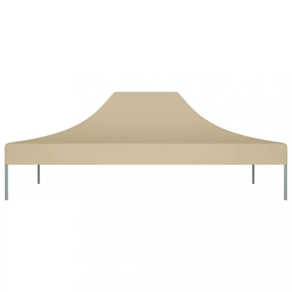 bézs tető partisátorhoz 4,5 x 3 m 270 g/m²