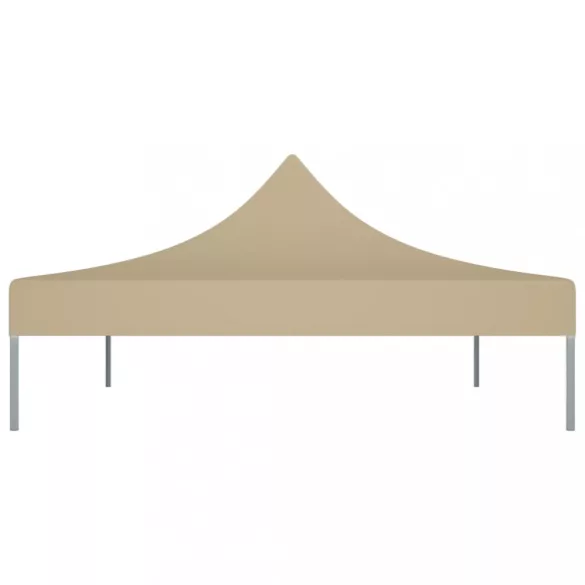 bézs tető partisátorhoz 4,5 x 3 m 270 g/m²