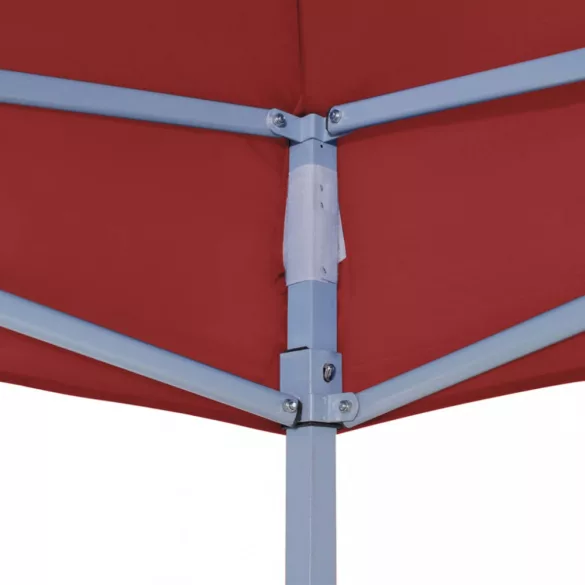 burgundi vörös tető partisátorhoz 4,5 x 3 m 270 g/m²