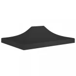 fekete tető partisátorhoz 4,5 x 3 m 270 g/m²