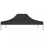 fekete tető partisátorhoz 4,5 x 3 m 270 g/m²