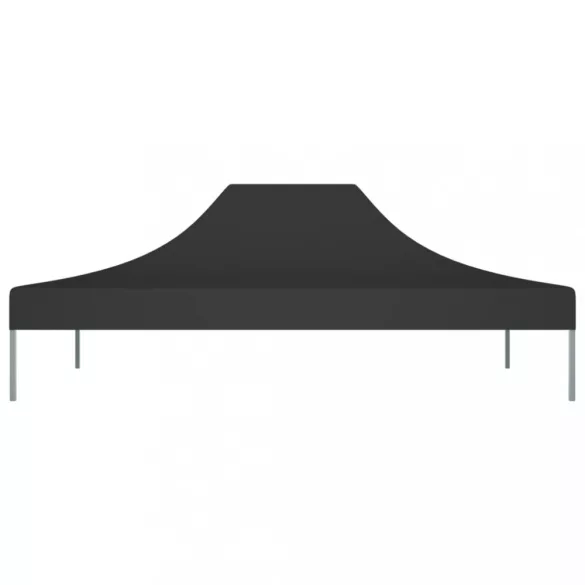 fekete tető partisátorhoz 4,5 x 3 m 270 g/m²