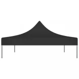 fekete tető partisátorhoz 4,5 x 3 m 270 g/m²